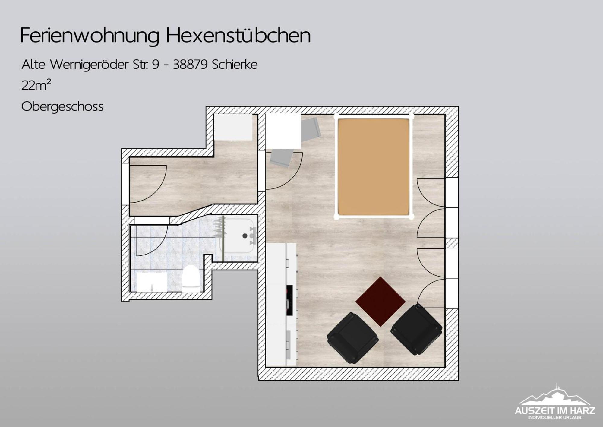 Auszeit-Im-Harz Haus 1 Wohnung Hexenstuebchen Ширке Экстерьер фото